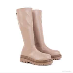 IO-FB024  UNDER KNEE BOOTS Cream 39EU