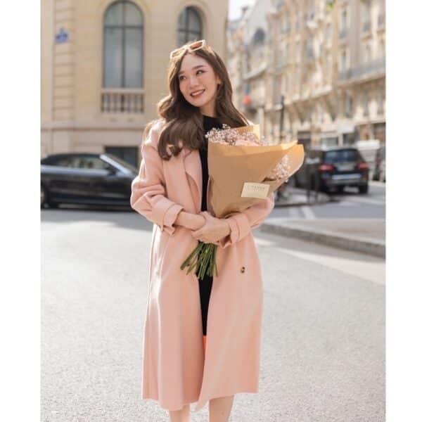 IO-FJ255 1 IO-FJ255 Women Long Coat FS - Image 1