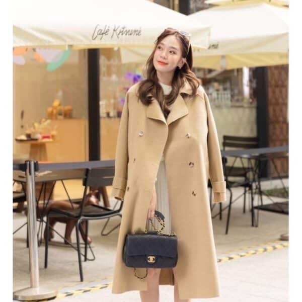 IO-FJ25ุ6 Women Long Coat  FS - Image 1