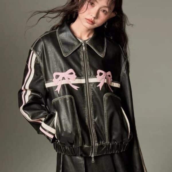 IO-FJ261 (10) IO-FJ261 Women Leather Diddi Moda M - Image 1