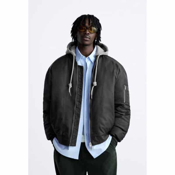 IO-MJ074 Men Jacket Zara S - Image 1