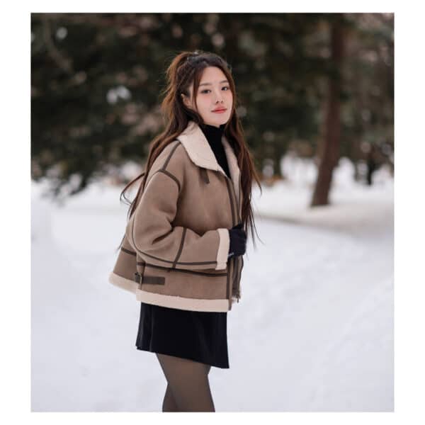 IO-FJ303 Women Jacket Howdycoat FS - Image 3