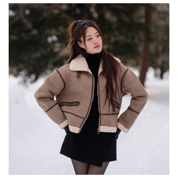 IO-FJ303 Women Jacket Howdycoat FS - Image 6