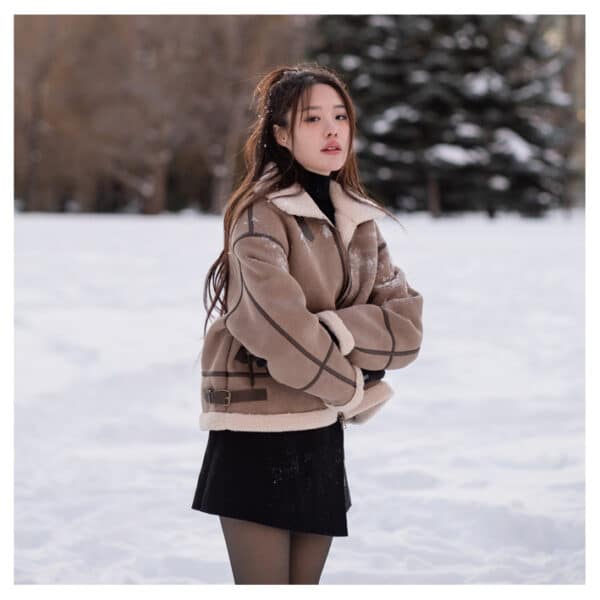 IO-FJ303 Women Jacket Howdycoat FS - Image 8